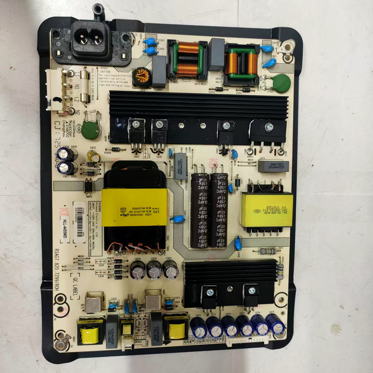 2针原装拆机海信LED55EC6680US电源板RSAG7.820.7299 HLL4455WD