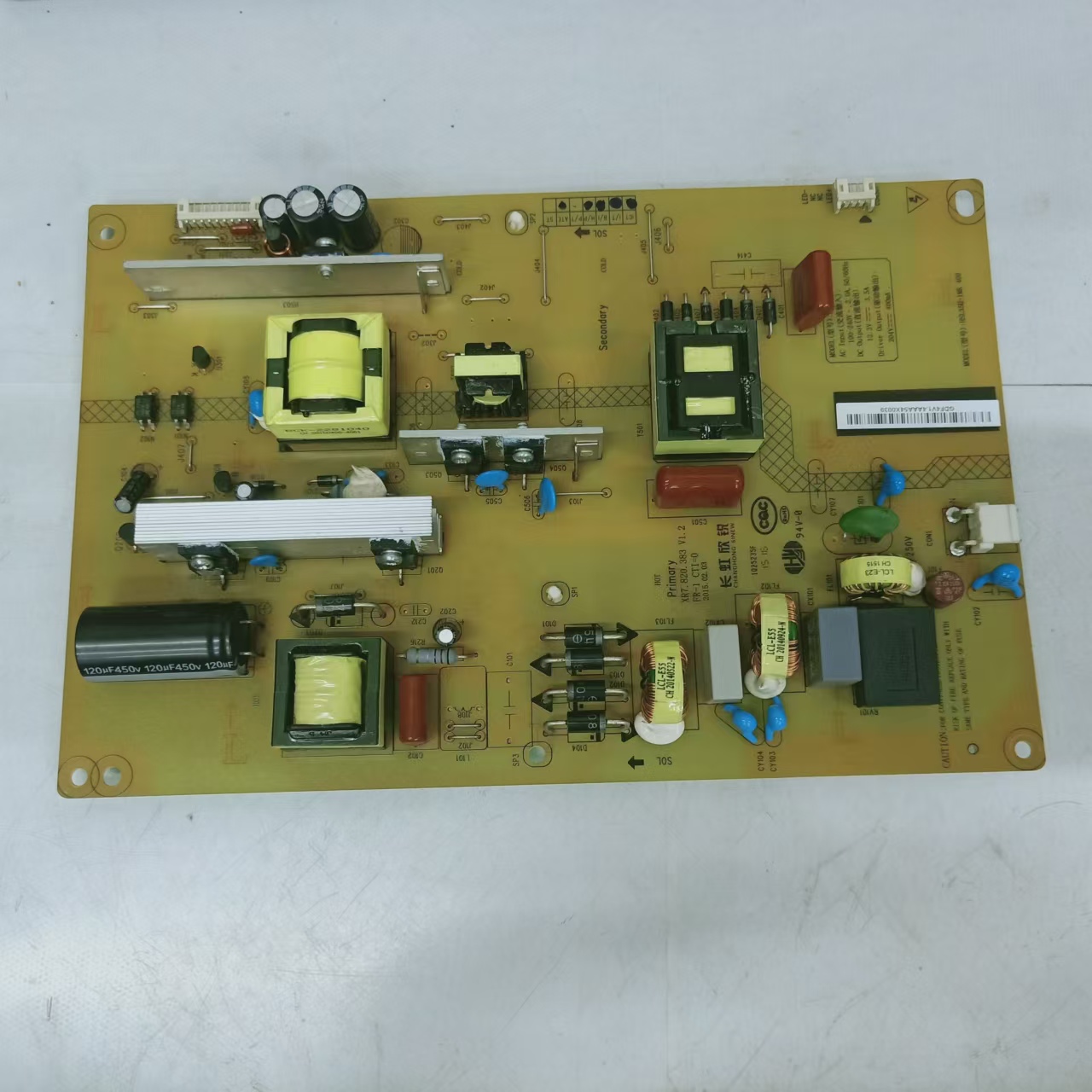 原装拆机长虹LED48C2080i电源板XR7.820.383 V1.2 HSL35D-1MK 400