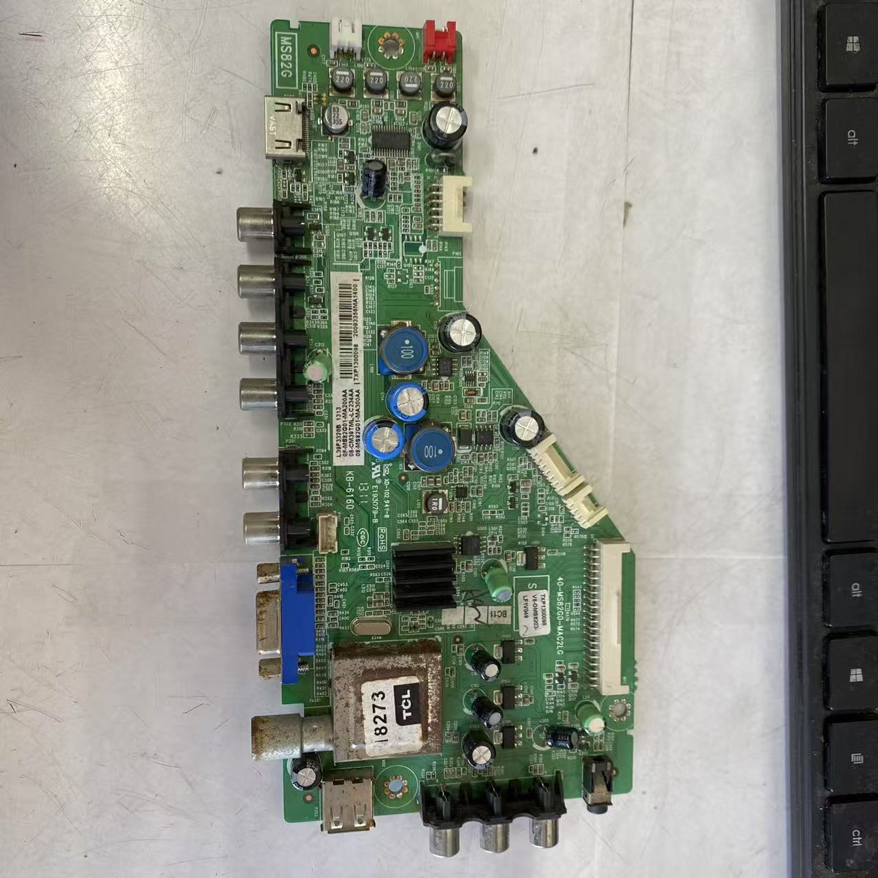 原装拆机TCL L39F3320B主板40-MS82G0-MAC2LG屏LVF390AUTM