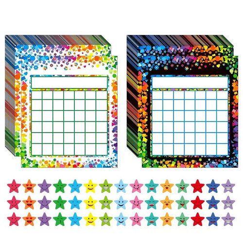 30套+1500个星星贴纸激励卡片