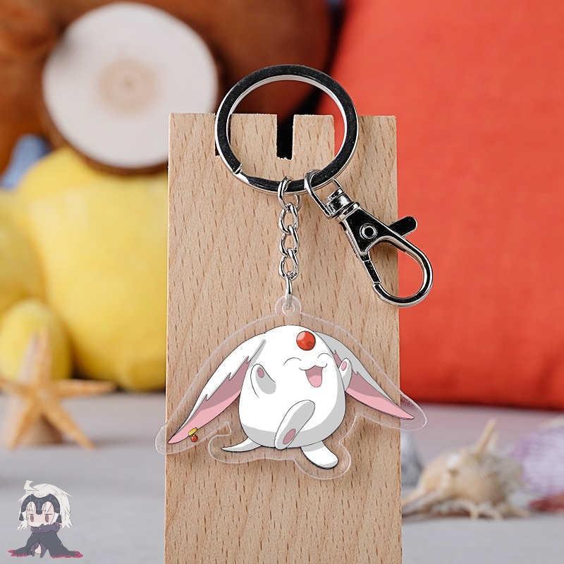 动漫翼年代记周边亚克力小樱小狼钥匙扣男女学生情侣书包透明挂件
