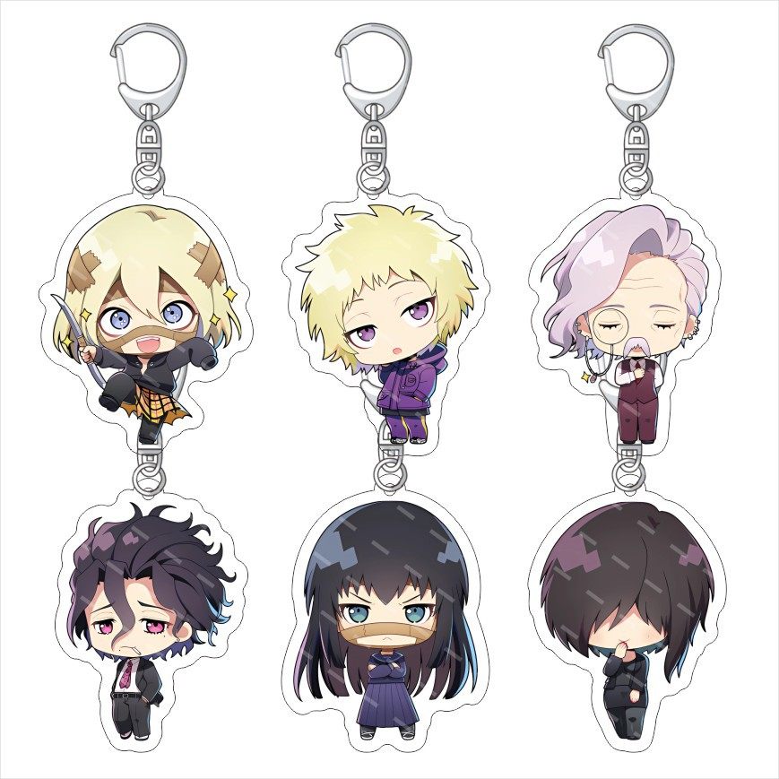 忍者与极道亚克力钥匙扣竹本组多