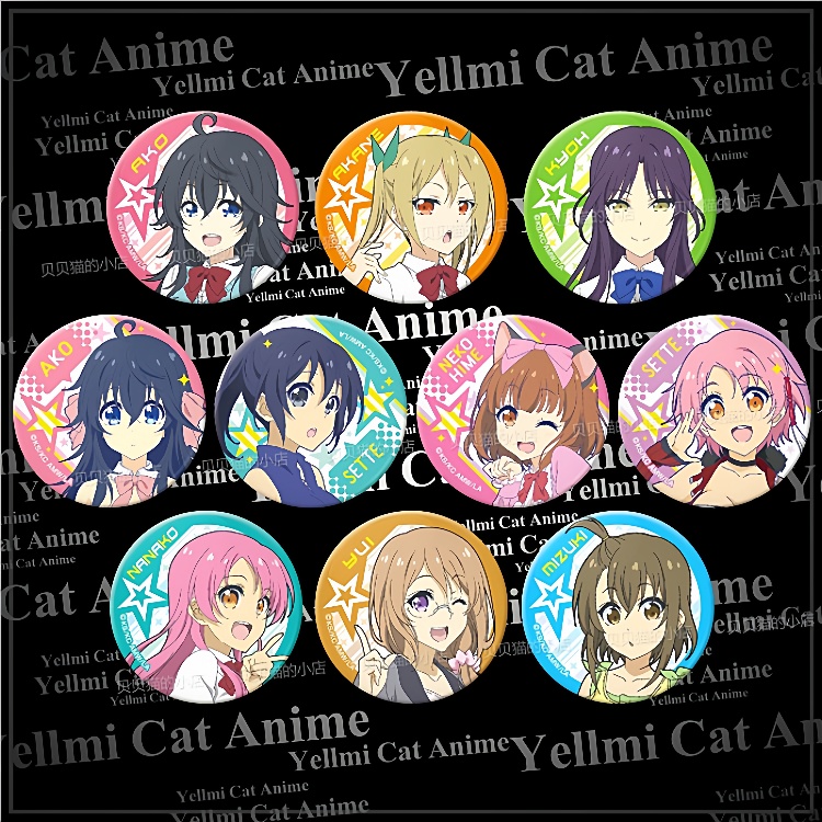 线上游戏的老婆不可能是女生 徽章A款 胸章/挂件/钥匙扣动漫周边