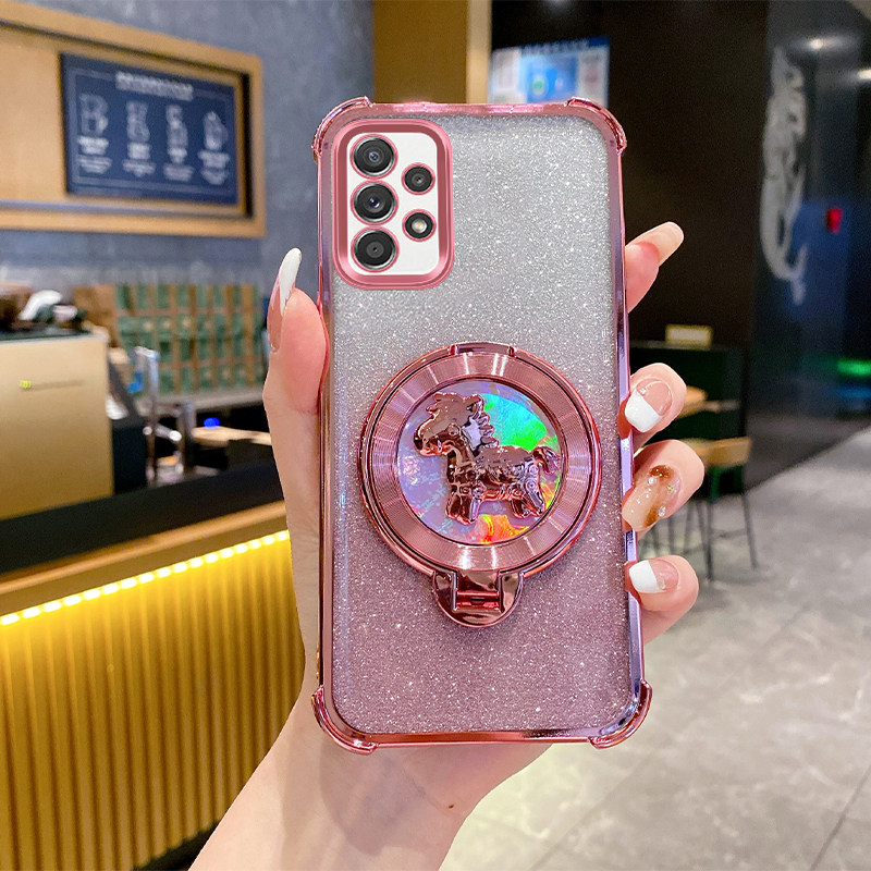 三星A52手机壳新年款马上有钱气囊防摔全包软壳适用GalaxyA