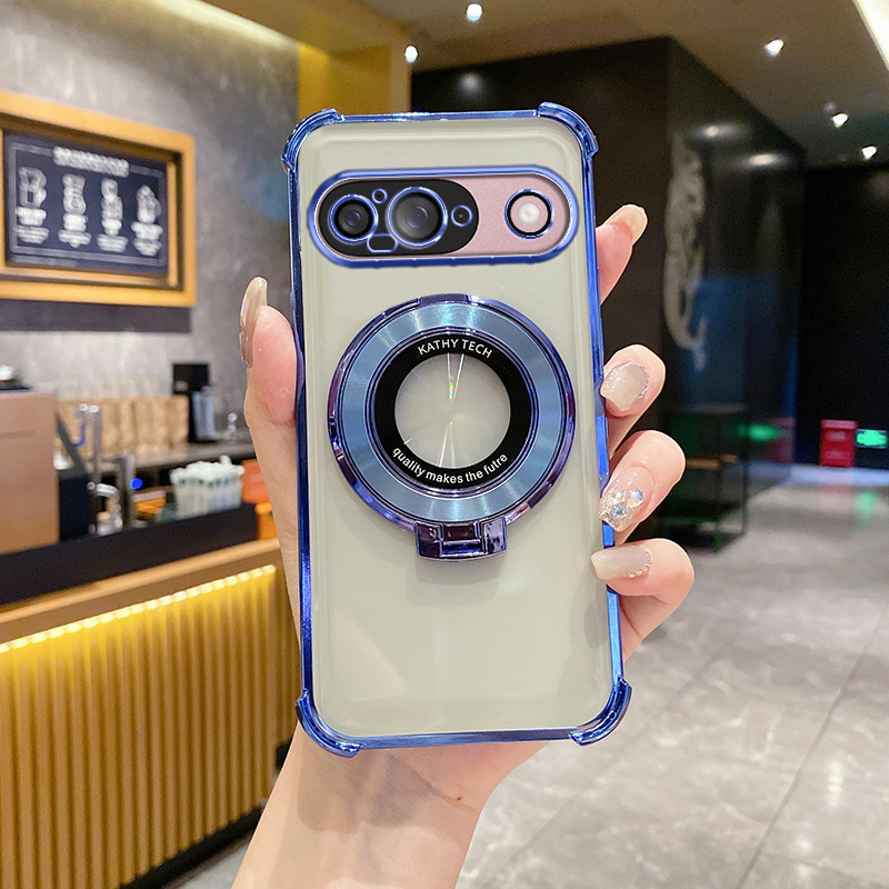 适用谷歌Pixel9磁吸支架手机壳