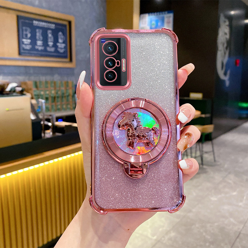 vivoX70手机壳新年款马上有钱气囊防摔全包软壳适用X70Pro高级感创意旋转陀螺支架超薄简约个性时尚女保护套,3C数码配件,手机保护套/壳,淘宝优惠券,粉丝福利购,淘宝优惠卷