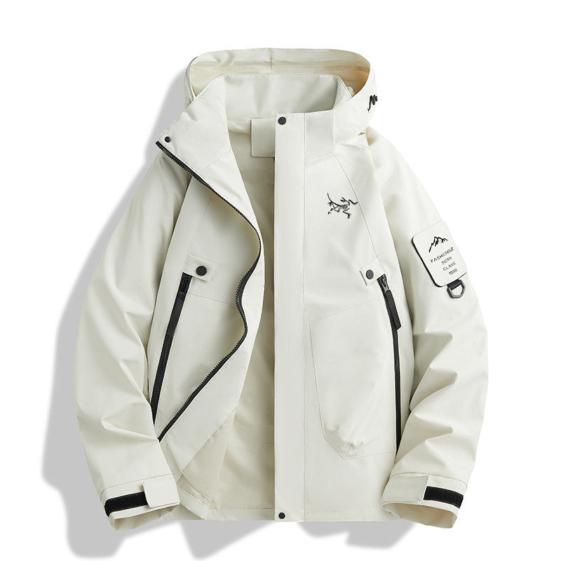 奥莱折扣鸟家冲锋衣男女同款三合一可拆卸户外防风防水登山服外套,男装,秀禾服,淘宝优惠券,粉丝福利购,淘宝优惠卷