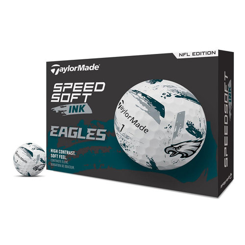 美国代购Taylormade泰勒梅 SpeedSoft NFL费城老鹰队高尔夫球礼物