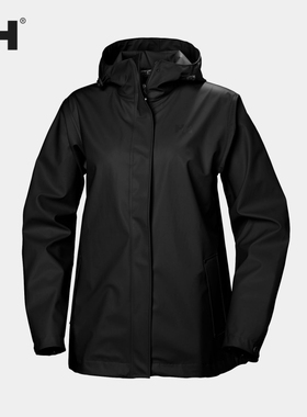 HH Helly Hansen挪威海丽汉森防水夹克Moss户外女士连帽外套雨衣