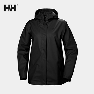 HH Helly Hansen挪威海丽汉森防水夹克Moss户外女士连帽外套雨衣