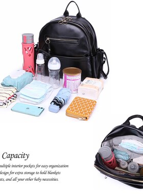 Soboba Diaper Bag for Nuewborn Baby Smooth Large Capacity Wa