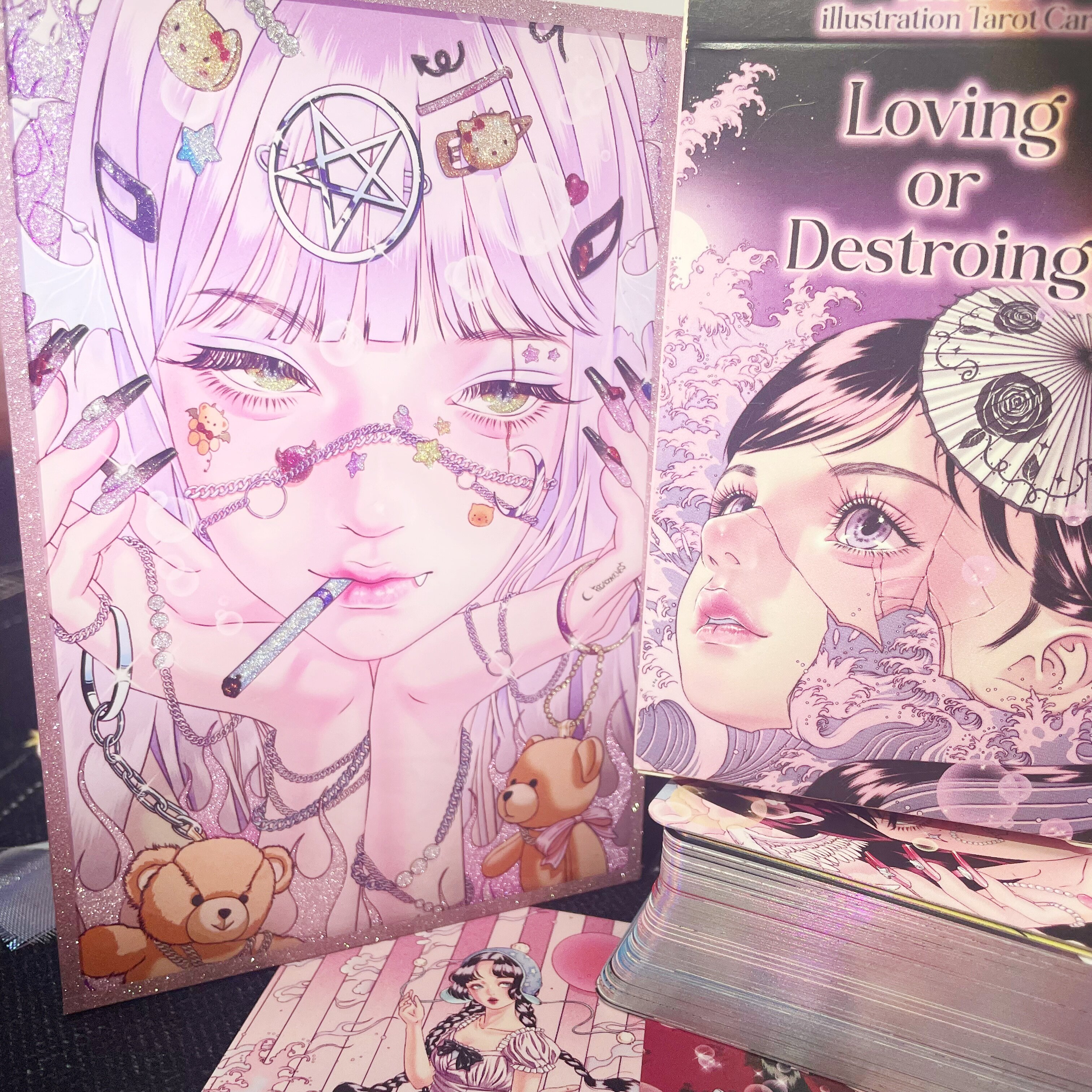 正版【爱或毁灭】loving or destroing进口塔罗泛韦特进阶卡牌