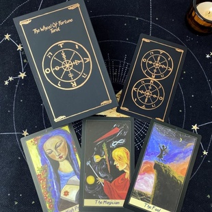 正版【命运之轮】原创韦特卡牌 Wheel of Fortune Tarot桌游