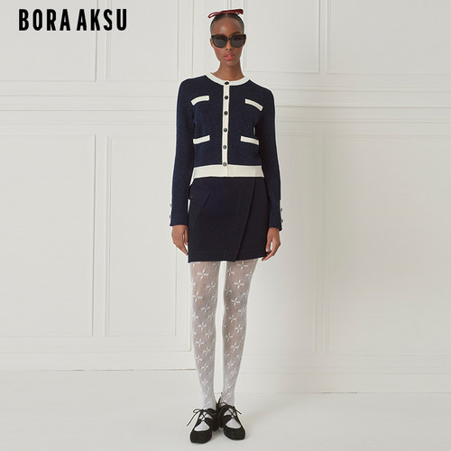 BORAAKSUA字毛呢半身裙