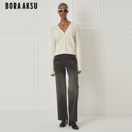 BORAAKSU羊毛针织开衫