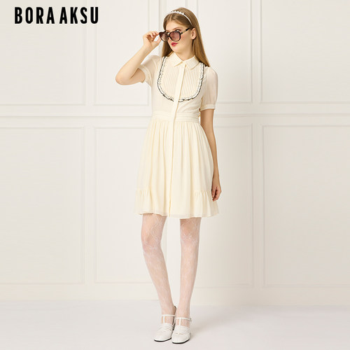 BORAAKSU甜美法式连衣裙