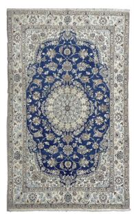 WOVENTALES天织中东进口手工羊毛加丝波斯Nain地毯客厅253x155