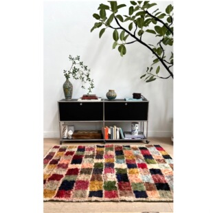 WOVENTALES天织中东进口羊毛手工民族Shiraz1960年地毯183x140