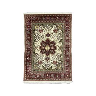 WOVENTALES天织中东进口原装 手工羊毛加丝波斯Tabriz地毯146x105