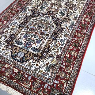 WOVENTALES天织中东进口手工羊毛加丝波斯Esfahan地毯230x155cm