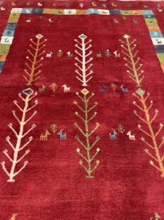 WOVENTALES天织中东进口羊毛手工民族部落Shiraz地毯客厅190x145