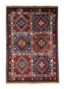 WOVENTALES天织中东进口羊毛手工部落Yalame地毯客厅书房148x100