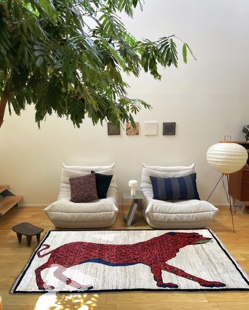 WOVENTALES天织中东进口羊毛手工民族部落Qashqai地毯170x100