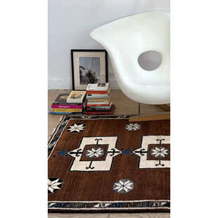 WOVENTALES天织中东进口手工羊毛波斯民族Qashqai地毯185x120