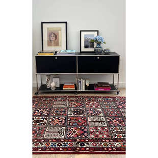 WOVENTALES天织中东进口手工羊毛波斯Bakhtiar地毯210x128