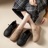 春秋款 真皮软底妈妈鞋 外穿 女款 2025新款 中年舒适不累脚女鞋 运动鞋