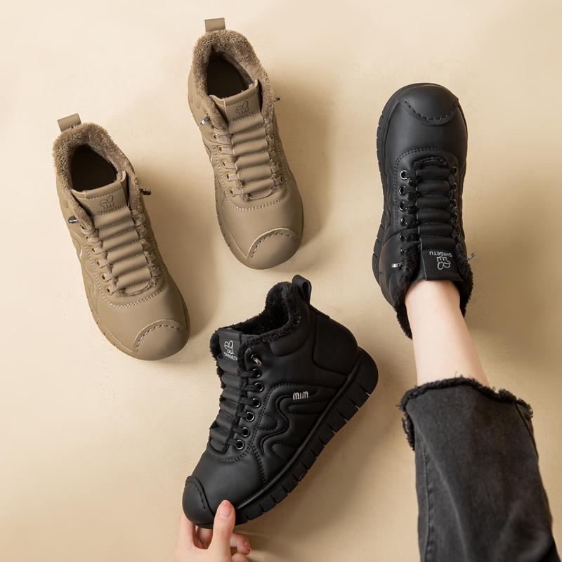 冬季新款加绒保暖雪地靴