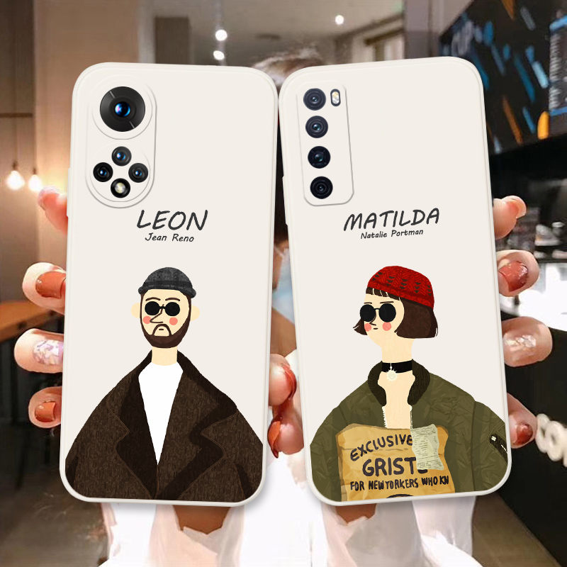 这个杀手不太冷适用华为nova10 9 8 7 6 6se 5pro nova9pro手机壳男女情侣新款欧美潮牌硅胶全包防摔直边软壳