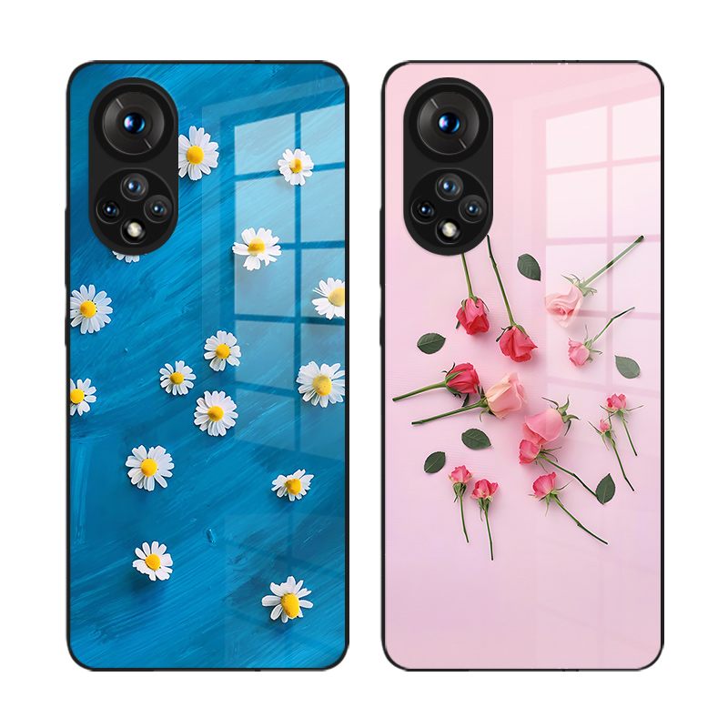 蓝色小雏菊手机壳多型号支持