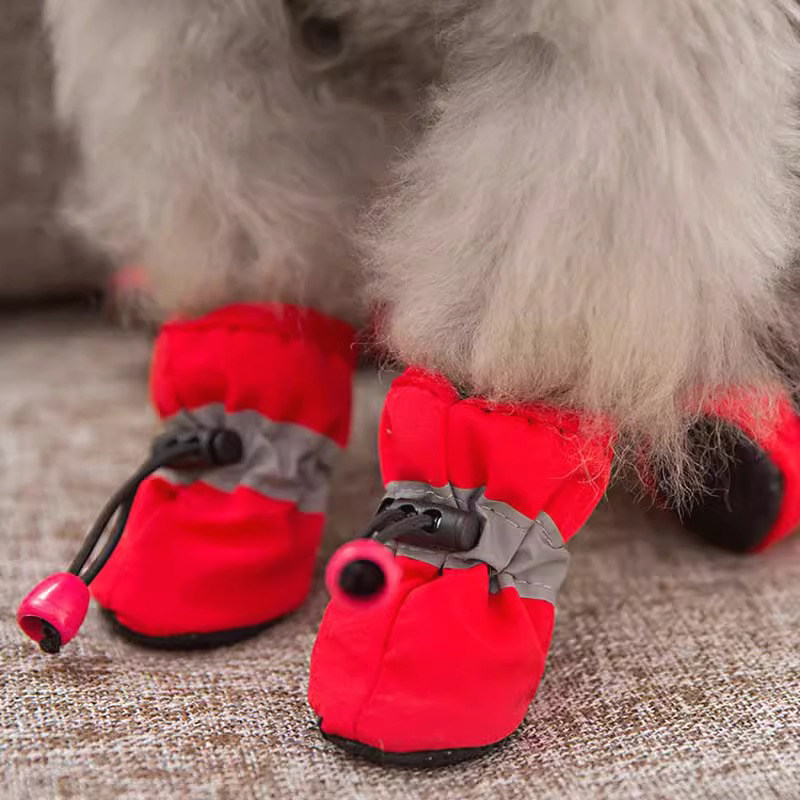 狗狗鞋子春夏款防滑防脏甩不掉脚套泰迪博美柯基小狗宠物软底鞋