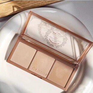 immeme修容三色修容盘咖啡巧克力色立体阴影自然修饰修容