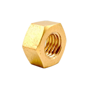 铜螺母六角螺帽黄铜螺丝帽M1M2-M24铜六角螺母铜罗母铜罗帽铜螺冒