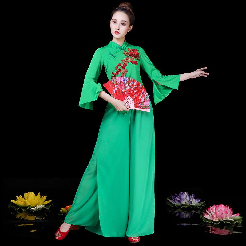 广场舞中老年服装套装广场舞套装