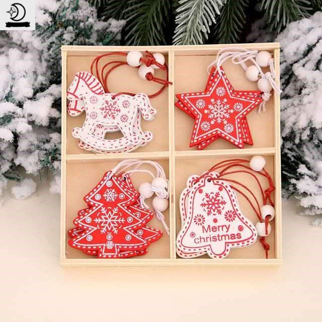 new christmas decoration tree christmas elk wreath pendant