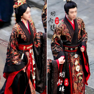 折腰影视剧宋祖儿刘宇宁同款古装庄重大气隆重影楼写真演出服装