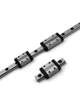 不锈钢微型直线导轨SEBS/LWL MGN5 7 9 12 15B C音圈直线电机滑台