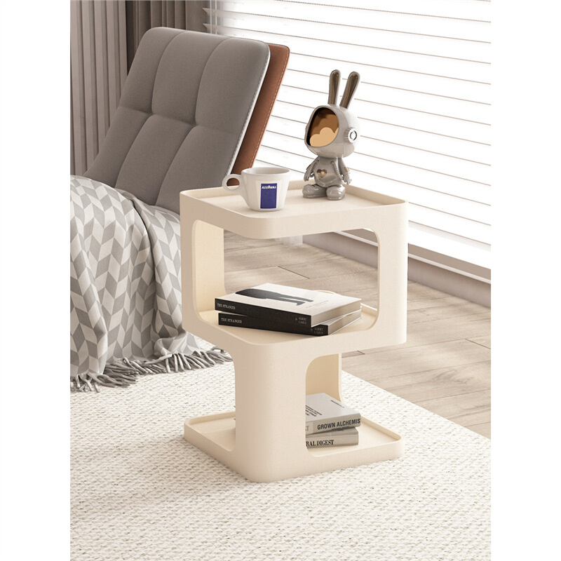 轻奢客厅沙发边几现代简约铁艺创意角几北欧床头边柜小桌子小茶几