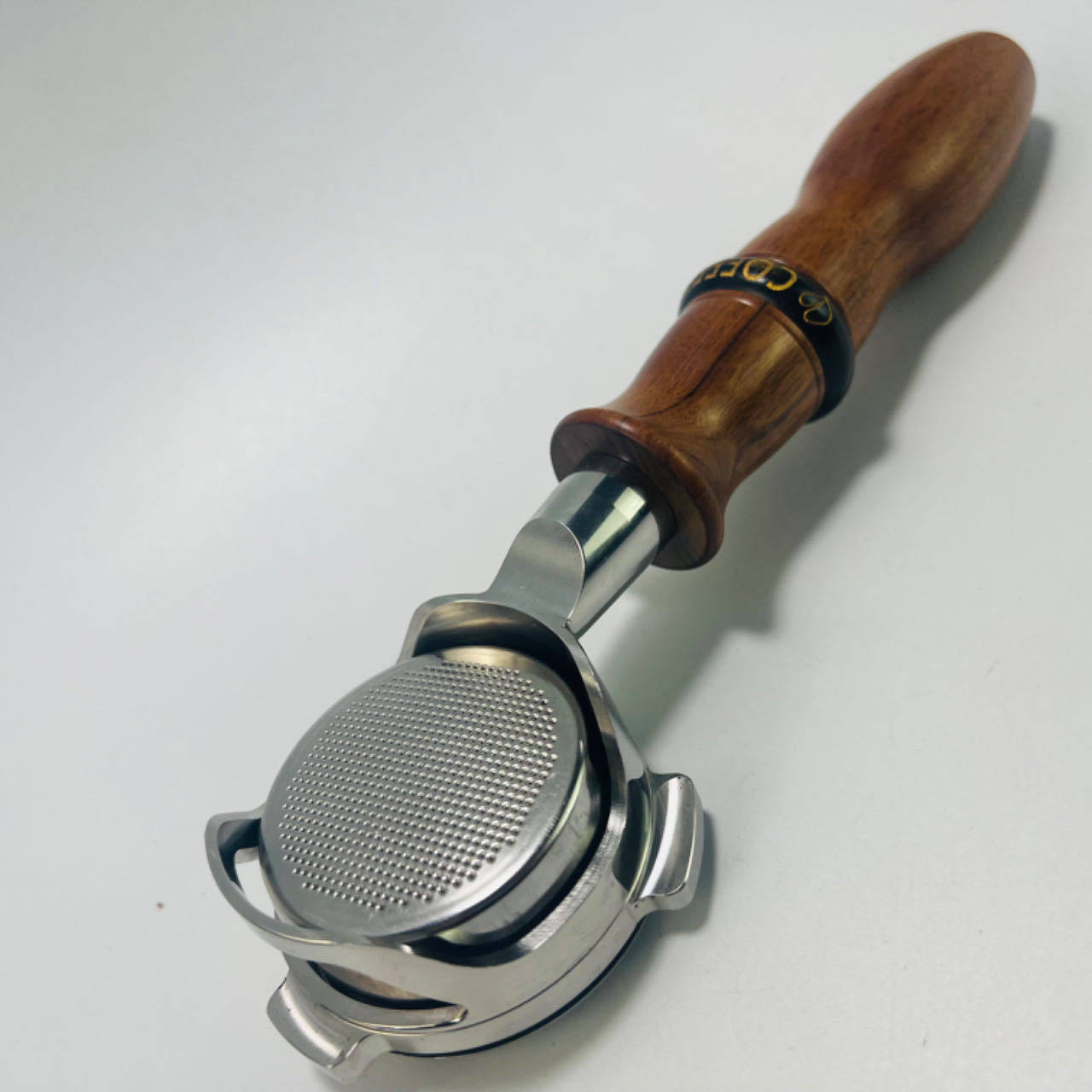 breville铂富三耳不锈钢镂空手柄铂富8系54手柄铂富咖啡机手柄