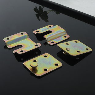 木结构连接CY48挂板家具连接挂码家具五金配件插件加厚连接件铁片