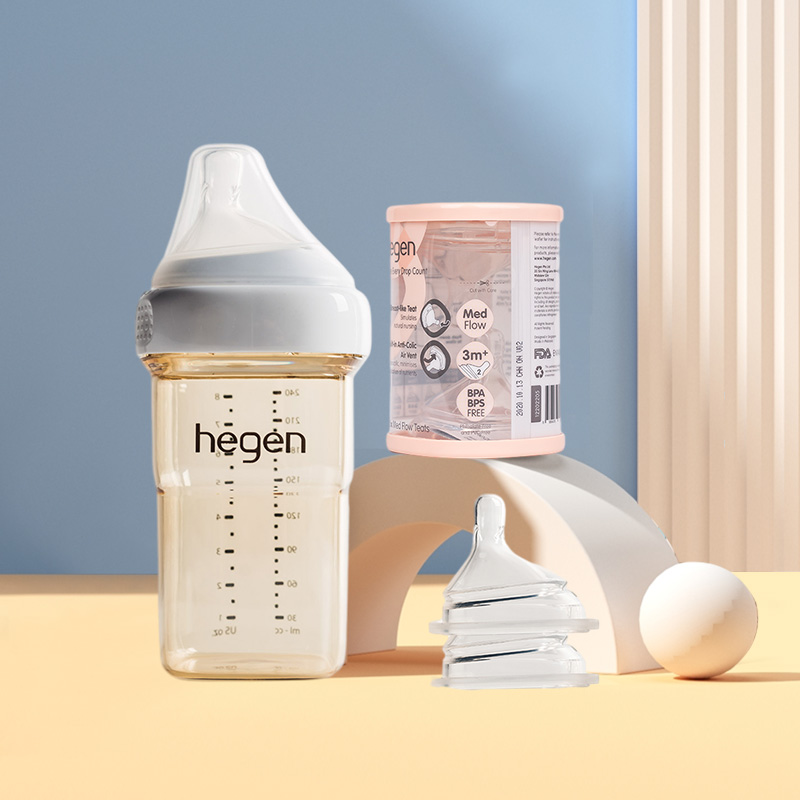 Hegen海格恩240ml奶瓶330ml奶瓶宽口径PPSU奶瓶330ml吸管杯喝水杯
