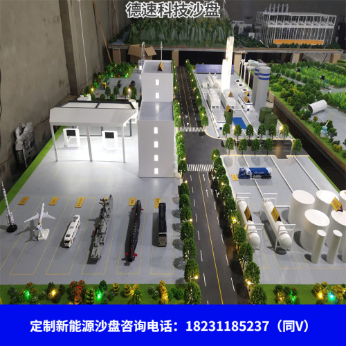 光伏沙盘模型风力发电模型新能源沙盘模型氢能源屋顶改造沙盘模型