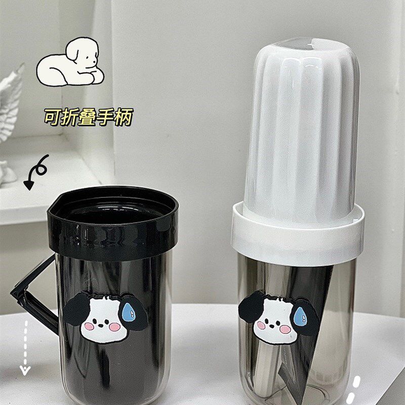 旅行便携牙刷杯牙刷收纳盒家用情侣漱口杯置物架洗V漱水杯牙缸牙