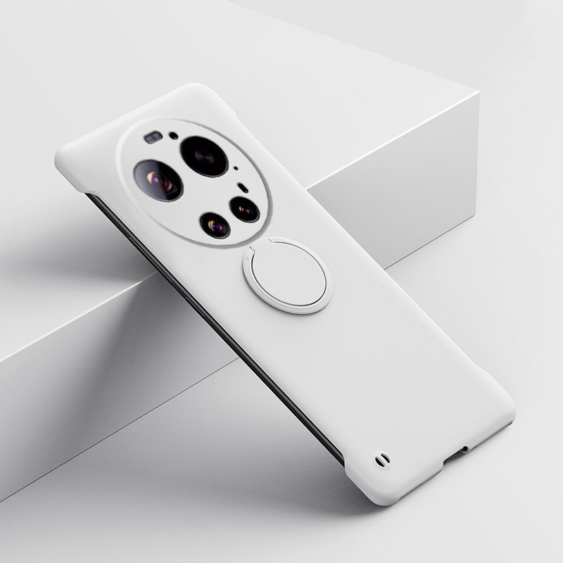 适用于小米17ultra手机壳小米17promax无边框小米17硬壳支架款保护套超薄半包纯色新款包镜头个性手机套时尚