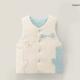 小月龄宝宝马甲秋冬加棉新生婴儿儿外穿马夹冬季 夹棉背心坎肩厂家