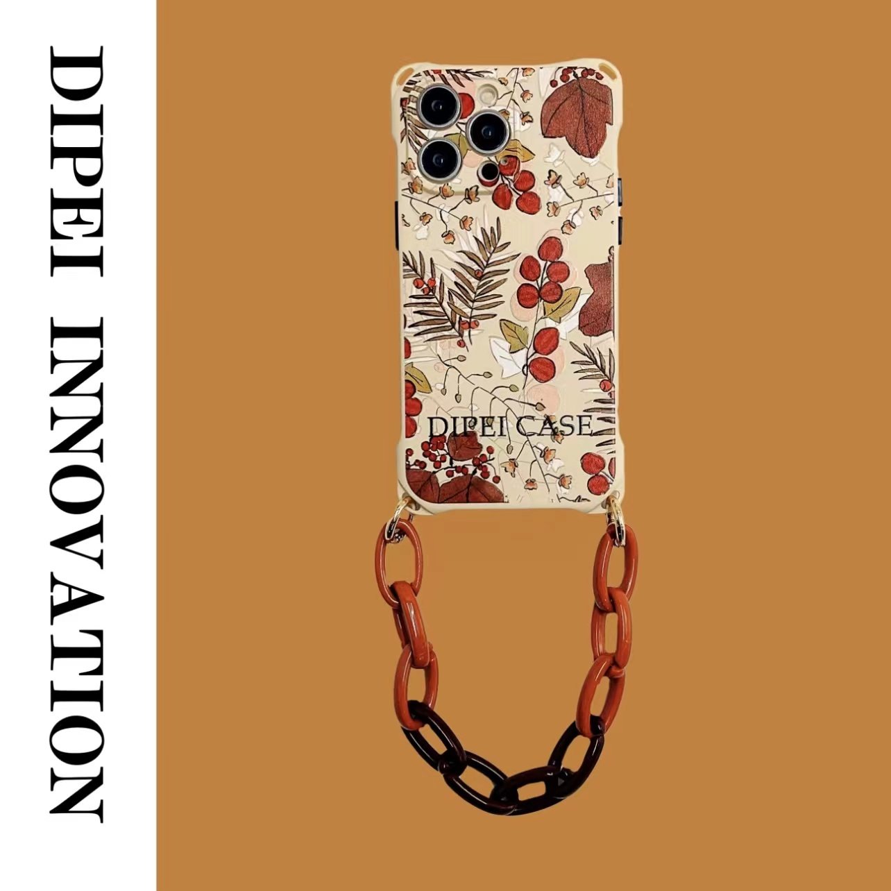 创意荔枝花15promax手机壳