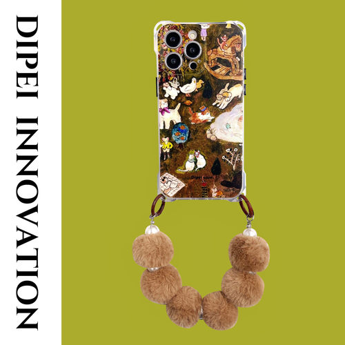 复古抽象动物手机壳16Promax